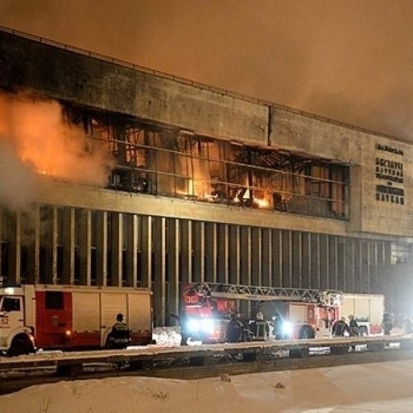 Действия при пожаре в общественном месте