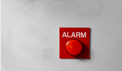 Применение кнопок пожарной сигнализации