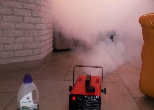 Генераторы сухого тумана для устранения запахов