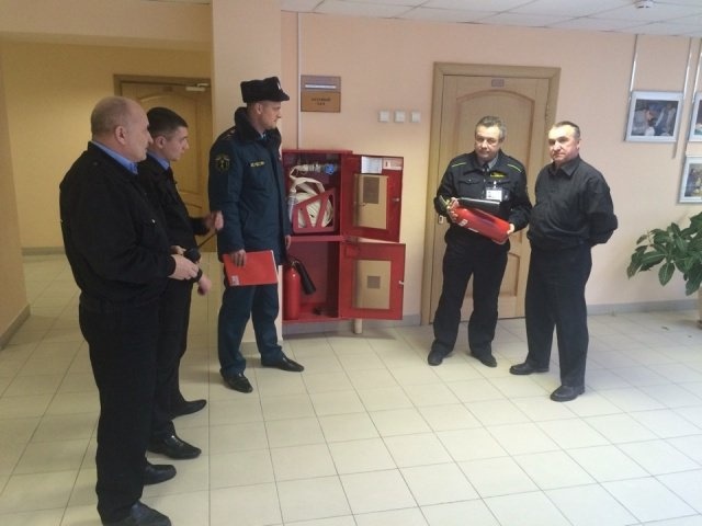 Сотрудничество с представителями государственной пожарной инспекции
