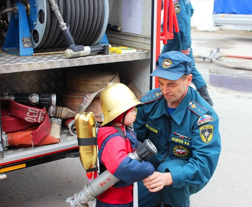 Уроки пожарной безопасности начинаются в раннем детстве